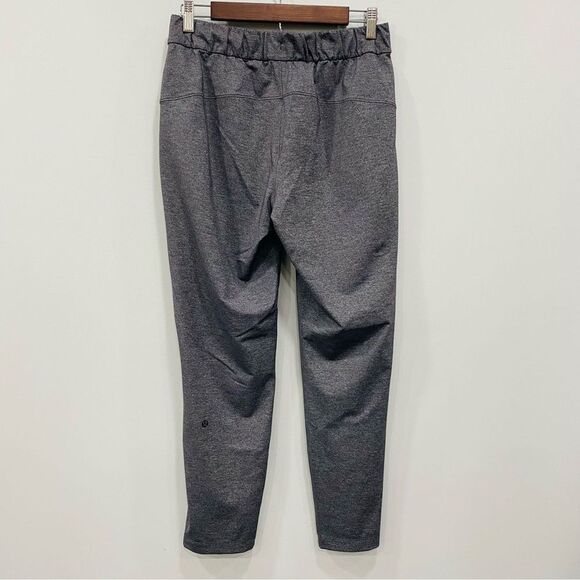 LULULEMON 6 On The Fly Pull On 28" Luxtreme Pants Dark Gray Athleisure Comfort - Picture 2 of 16